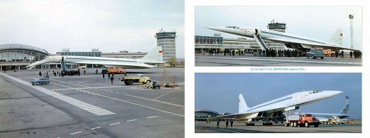 Ту-144 в Борисполе