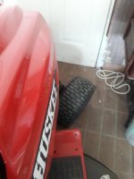 Кстати да! Я тоже не понял, что не так с этой газонокосилкой...