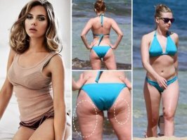 Сегодня даже у Скарлет Йоханссон целлюлит. Это я к тому, что я не о весе и упитанности дам говорю.