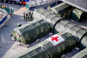 не писти. 
 уже неоднократно заявляли, что пожалели. >23000 зараженных да 3000 умерших на крохотную страну(население 10млн) - для них это дохрена. и да, больницы переполнены. всего 510 койкомест на всю страну. разворачивают тн "полевые госпитали".
---------------------
