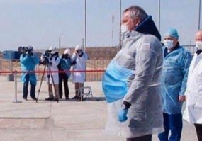 Наш Рогозин скоро в седьмой раз матерью станет.