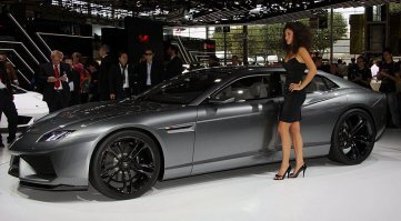 2008 Lamborghini Estoque Concept. Зря не пустили, оч красивые обводы.