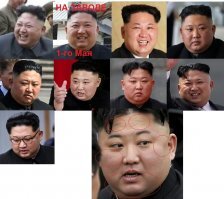 Несогласен категорически!!!!! качество фото с завода не позволяет различить детали зубов в достаточной мере для утверждения, но вот судя по морщинам, которые так же неповторимы как отпечаток пальца, на всех фото один человек.