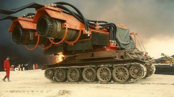 Такое чувство, что эта штука создана для тушения пожара методом физического уничтожения объекта возгорания (бахнул, оставил воронку на месте дома и гореть там уже нечему)))).