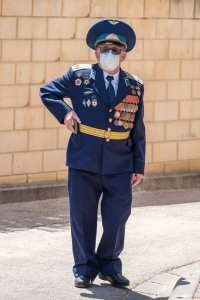 Хайфа, Израиль - 9 мая 2020
С Праздником