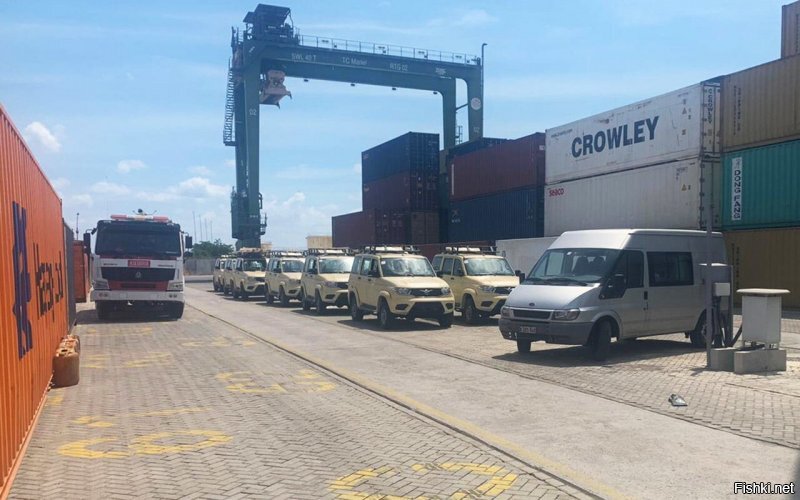 На Кубу доставили 50 внедорожников УАЗ «Патриот»