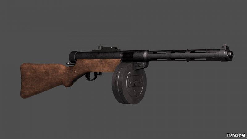 А вот ещё один близкий родственник. Финский SUOMI KP-31.