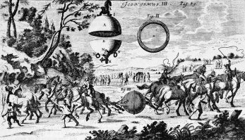 Это Магдебургский эксперимент в современной интерпритации.