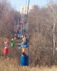 Это Харьков, только возможно старое фото, кабинки вроде заменили уже.