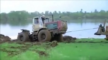 Чем круче трактор тем дальше идти за бульдозером))