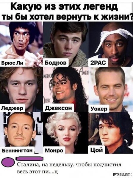 Что Цой. Ли и Бодров делают в этом недосписке?