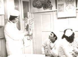 Я закончил среднюю школу в 1969 г, когда про ЕГЭ и не слышали.
Судмедэкспертом работал мой папа и я пошел по его стопам.
Сейчас - на заслуженном отдыхе.
Вот фото моего папы, и моё в том же ВУЗе (ВГМИ).