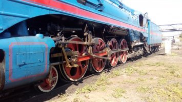 Музей паровозов на Красном Балтийце, всем советую посетить!!