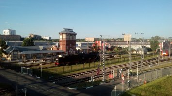 Музей паровозов на Красном Балтийце, всем советую посетить!!