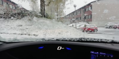 А вот Хельсинки сегодня. 15.5.2020 7 утра