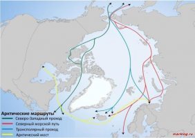 Есть несколько морских путей из Азии в Европу. Самые короткие это через Северный полюс. Один из них контролирует Россия и проводит торговые суда благодаря ледоколам.
США и Канада не могут через свой путь. Ледоколов нема.
Да они собственно и не особо парились по этому поводу т.к. они контролировали Суэцкий и Панамский канал.
У России есть ледокольный флот значит она может дешевле и быстрее и безопаснее доставить грузы из Азии в Европу.
А это значит что Суэцкий канал и Панамский теряет свою актуальность.
