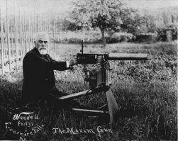 Сэр Хайрем Стивенс Максим, 1883 год