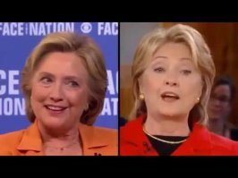 Тут она больше похожа на Хиллари Клинтон