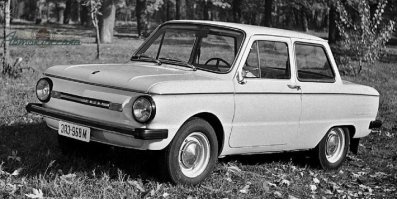 У меня брат вот такой ЗАЗ-968М за 50копеек в 1981году  по лотерее ДОСААФ  получил. Отличный аппарат был, проходимость у него великолепная, дно плоское как корыто задевать и отрывать нечего, прёт в любое  бездорожье и снег.