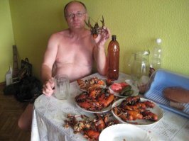 Ужин простого российского инженера.