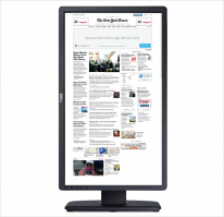 Телефон он держит, как ему удобно. Не нравится - поверни экран

А вот слушать его ушам больно. Но спишем на усталость и одышку.

Пс. И купи себе нормальный экран