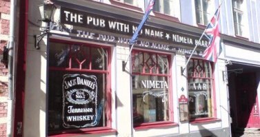 у нас в Таллинне есть бар "Без Имени"