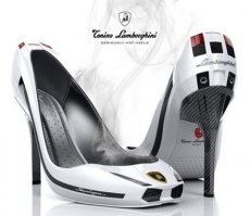 Туфли из карбона.