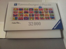 собирали мы как то пазл 32000вот это было весело
5,5м на 1.92м
обидно было бы если деталька не подошла