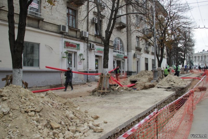 Выложу несколько фотографий самого ремонта.