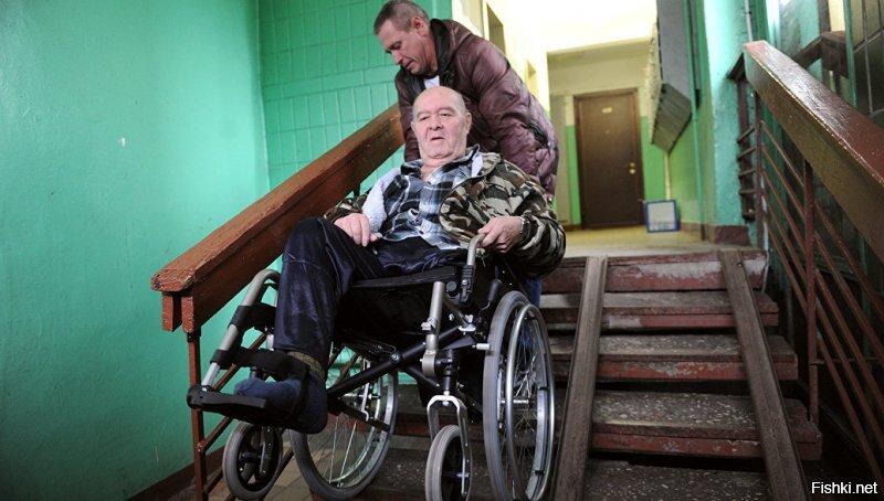 Ну и чё в России тоже всё для инвалидов, что б сами инвалиды и их близкие были физически подготовлены и, как следствие, не болели.