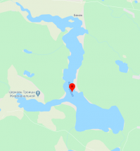 Только озеро Бросно чуть крупнее, чем на фото, а то которое на фото расположено левее.