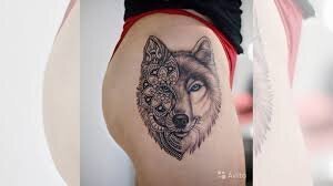 Лапа не кошачья а волчья. Это хибинская звериная тематика тату, в том числе и волчья: