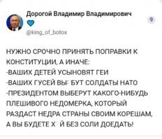 Что там с поправками в Конституцию? Интернет-тролли опять в деле