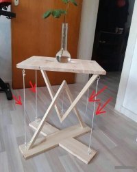 2. А вот эти 4 веревки, не даёт наклоняться