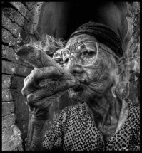 Когда жизнь уходит вместе с дымом к концу пакета.