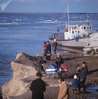 Ближний катер на снимке, это тип Ярославец, они до сих пор используются.