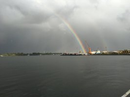 Вчера на рыбалке в Голландии .