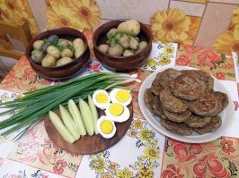 Бабушка, которую вы описали, не готовит гамбургеры.