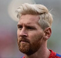 Высоцкий и Месси ("Барселона")