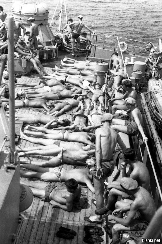 1986 год УК "Перекоп" Дальний поход. Средиземное море