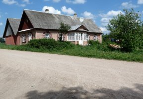 Типичная Латгальская деревня