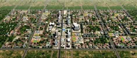 Напомнило Simcity!