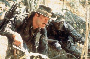 Эти ребята тоже пересекались со Шварцнеггером в Бегущем человеке и Коммандо. Джесси Вентура и Билл Дьюк