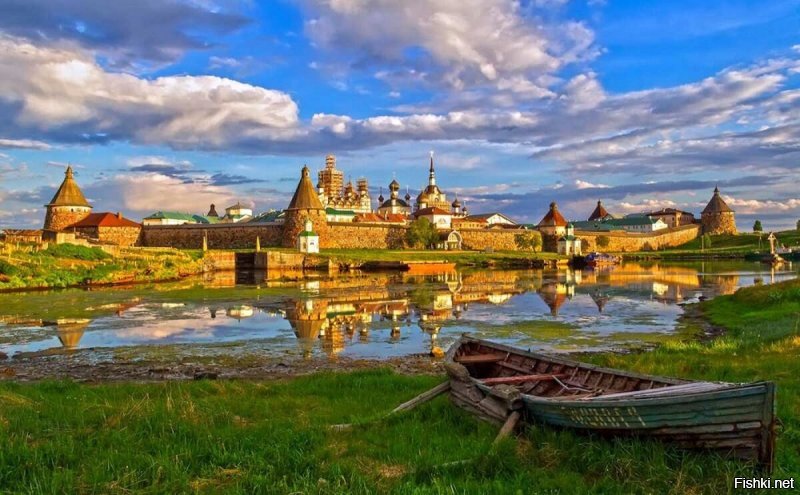жара переносится легче, если жить на Соловках