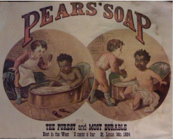 Помню рекламу белизны в СССР -
  "Мы отмоем даже негра"