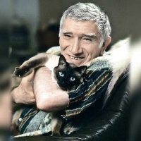 Знаменитости и их любимые питомцы: душевные ретро-фото (часть 2)