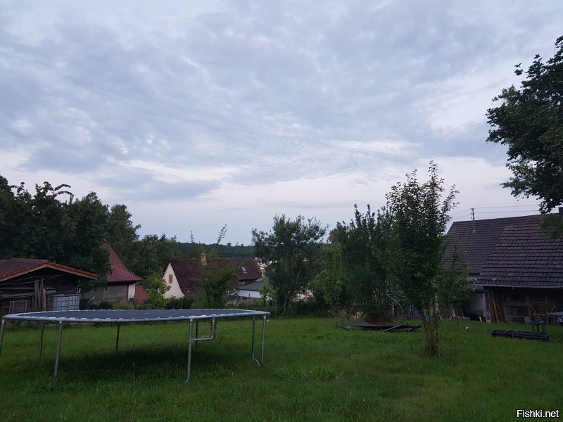 А у нас ещё предрассветное состояние неба