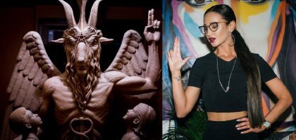 Арбузова сатанистка.
Поэтому её так и пиарят