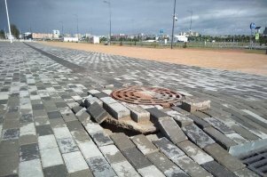 Ливнёвки прямо как у нас.