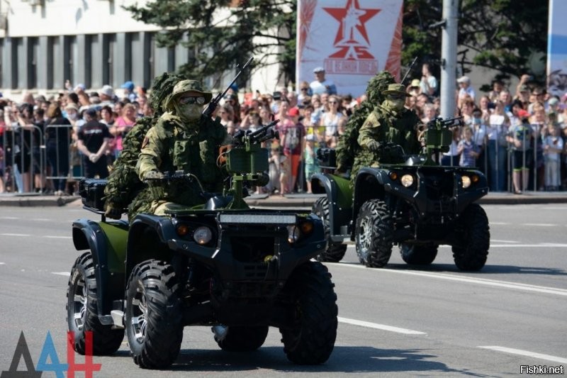 Парад Победы в Донецке: